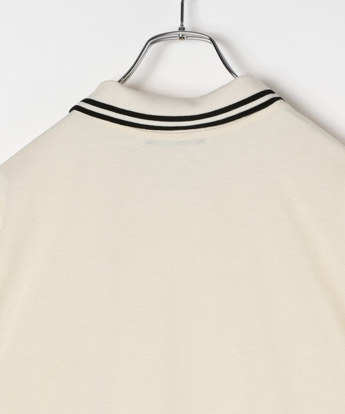 ALAND(エーランド)の「【UNISEX】ALAND/Aロゴカノコポロ(ポロシャツ・レディース・ブラック/ホワイト・SMALL/LARGE)」の8枚目の写真