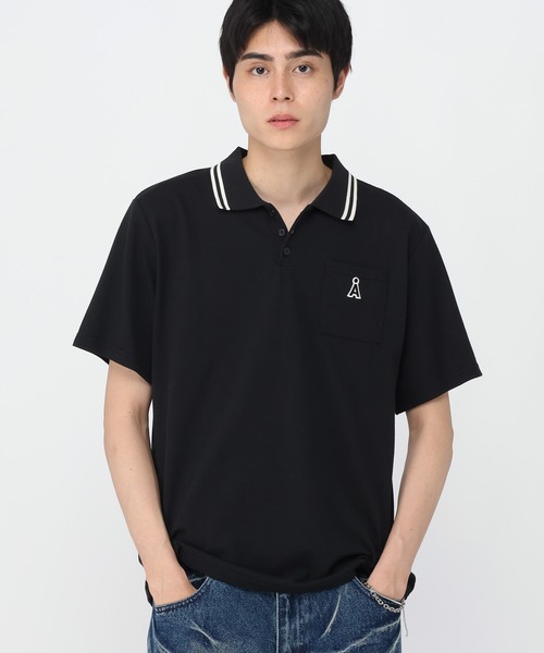 ALAND(エーランド)の「【UNISEX】ALAND/Aロゴカノコポロ(ポロシャツ・レディース・ブラック/ホワイト・SMALL/LARGE)」の22枚目の写真