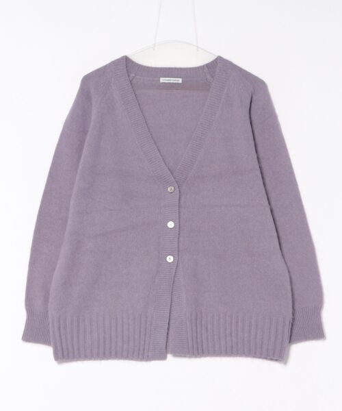 NOMBRE IMPAIR(ノンブルアンペール)の「フォックスナイロン ミドル丈カーデ(カーディガン/ボレロ・レディース・マスタード/オリーブ/パープル/ライトグレー/ピンク・FREE)」の19枚目の写真