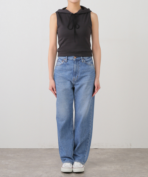 JOINT WORKS(ジョイントワークス)の「フーディ-TOP(Tシャツ/カットソー・レディース・チャコールグレー/ネイビー・FREE)」の22枚目の写真