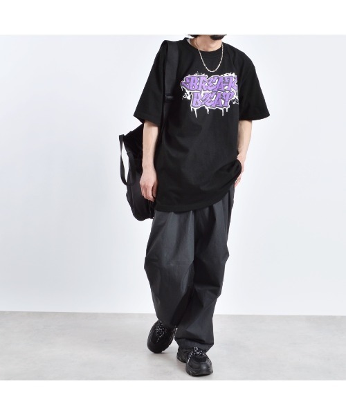 MODISH GAZE(モディシュガゼ)の「【MODISH GAZE】7.4スーパーヘビーオンス 発泡プリント グラフィック 半袖Tシャツ BREAK BEAT(Tシャツ/カットソー・メンズ・ブラック/ライトブルー/ホワイト・MEDIUM/LARGE/X-LARGE)」の16枚目の写真