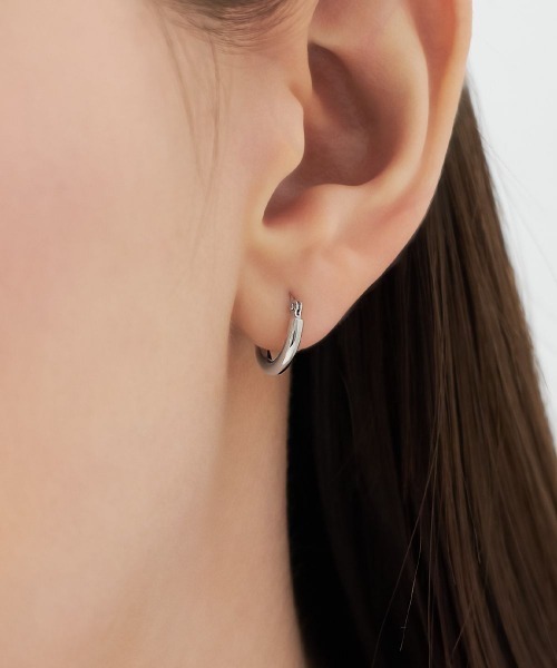 4℃(ヨンドシー)の「K10ホワイトゴールド ピアス/片耳用(ピアス(片耳用)・レディース・ホワイトゴールド・FREE)」の5枚目の写真