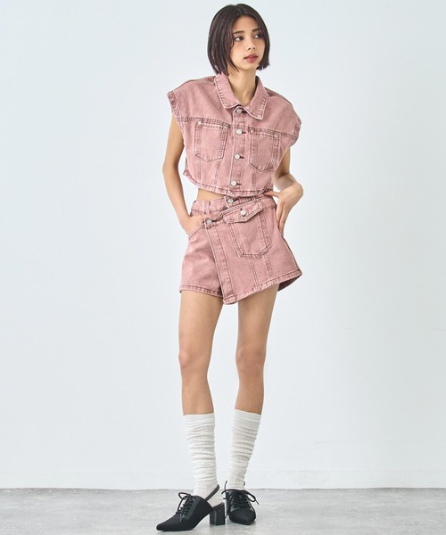 ANAP（アナップ）の「スニーカー デザイン ミュール（パンプス・レディース・ホワイト/ブラック・L/M）」の10枚目の写真