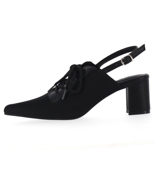 ANAP（アナップ）の「スニーカー デザイン ミュール（パンプス・レディース・ホワイト/ブラック・L/M）」の13枚目の写真