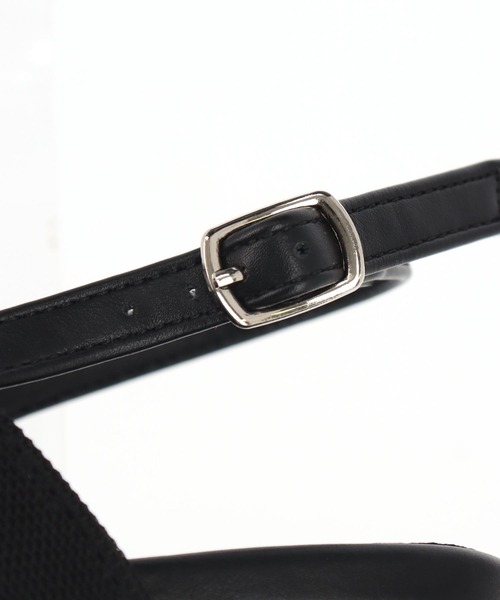 ANAP（アナップ）の「スニーカー デザイン ミュール（パンプス・レディース・ホワイト/ブラック・L/M）」の19枚目の写真