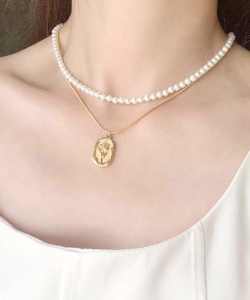 フラワーモチーフネックレス | ネックレス | Noela OFFICIAL WEB