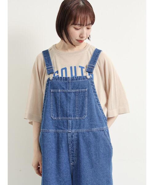 SM2（エスエムツー）の「[接触冷感]プリントアソートシアーニット（ニット/セーター・レディース・ベージュ/オフホワイト/ブルー/チャコールグレー・F）」の21枚目の写真