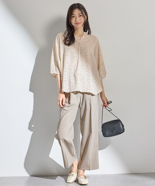 ドルマンスキッパードットブラウス（シャツ/ブラウス）｜ANY（エニィ