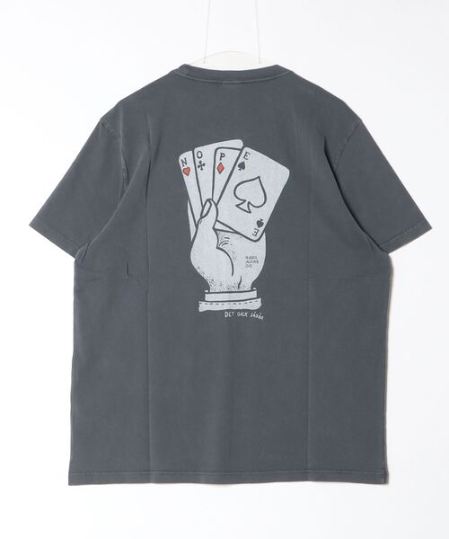 Nudie Jeans（ヌーディージーンズ）の「Nudie Jeans/ヌーディージーンズ Roy / プリントTシャツ / Antracite（Tシャツ/カットソー・メンズ・ブラック系その他・L/M/S）」の2枚目の写真