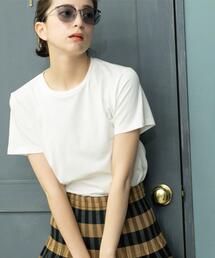 《5色展開》ベーシックTシャツ【洗濯機洗い可/UV/接触冷感】