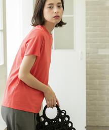 《5色展開》ベーシックTシャツ【洗濯機洗い可/UV/接触冷感】