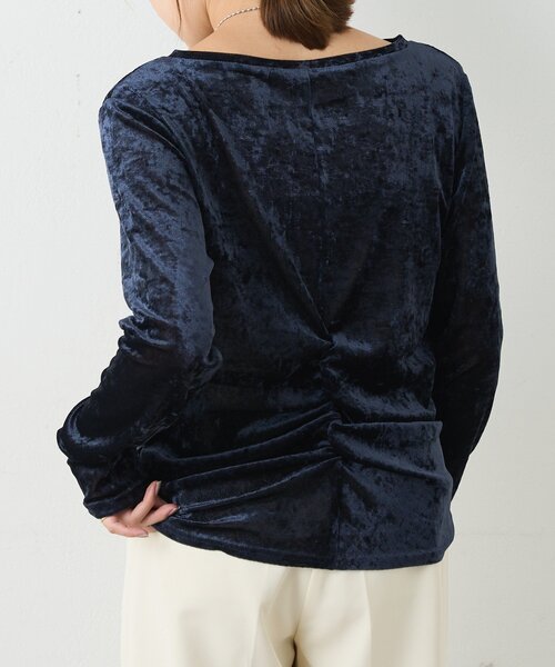 セール】シアーベロアトップス（Tシャツ/カットソー）｜SHENERY