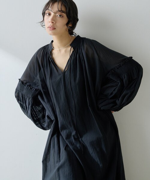 Whim Gazette コットンシフォンティアードワンピース v_P18P3C_04.jpg?$itemSlide$