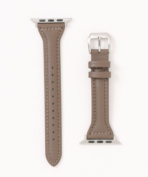 CERCA(チェルカ)の「LUON / Apple Watch Band / シンプル レザーベルト アップルウォッチ バンド(デジタル腕時計・レディース・ホワイト/ブラウン/ライトブラウン/ブルー/グレー/アイボリー/パープル/ブラック・B/A)」の5枚目の写真