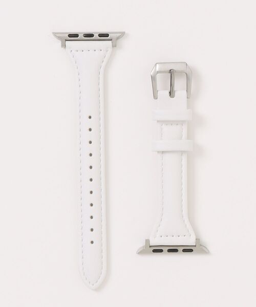 CERCA(チェルカ)の「LUON / Apple Watch Band / シンプル レザーベルト アップルウォッチ バンド(デジタル腕時計・レディース・ホワイト/ブラウン/ライトブラウン/ブルー/グレー/アイボリー/パープル/ブラック・B/A)」の1枚目の写真