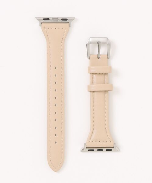 CERCA(チェルカ)の「LUON / Apple Watch Band / シンプル レザーベルト アップルウォッチ バンド(デジタル腕時計・レディース・ホワイト/ブラウン/ライトブラウン/ブルー/グレー/アイボリー/パープル/ブラック・B/A)」の2枚目の写真