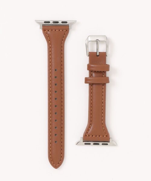 CERCA(チェルカ)の「LUON / Apple Watch Band / シンプル レザーベルト アップルウォッチ バンド(デジタル腕時計・レディース・ホワイト/ブラウン/ライトブラウン/ブルー/グレー/アイボリー/パープル/ブラック・B/A)」の6枚目の写真