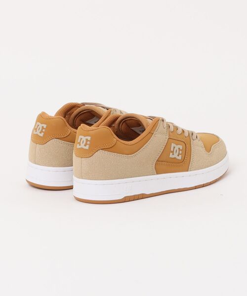 DC SHOES（ディーシーシューズ）の「DC SHOES ディーシーシューズ MANTECA 4 SN レディーススニーカー(マンテカ4SN)（スニーカー・レディース・ベージュ系その他/ホワイト×グレー・24.5cm/24.0cm/23.5cm/23.0cm/25.0cm）」の3枚目の写真