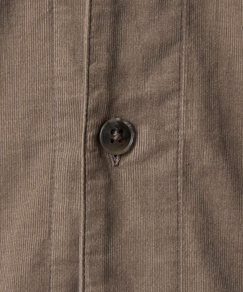 Steven Alan(スティーブンアラン)の「<Steven Alan> マイクロ コーデュロイ オープンカラー オーバー シャツ(シャツ/ブラウス・メンズ・モカ/ブラック・S/M/L/XL)」の11枚目の写真