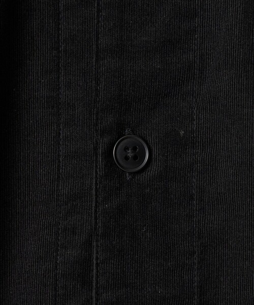 Steven Alan(スティーブンアラン)の「<Steven Alan> マイクロ コーデュロイ オープンカラー オーバー シャツ(シャツ/ブラウス・メンズ・モカ/ブラック・S/M/L/XL)」の12枚目の写真