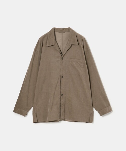 セール】＜Steven Alan＞ マイクロ コーデュロイ オープンカラー