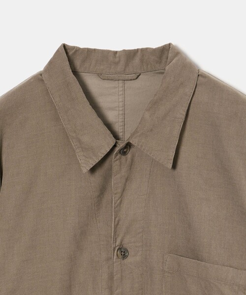 セール】＜Steven Alan＞ マイクロ コーデュロイ オープンカラー