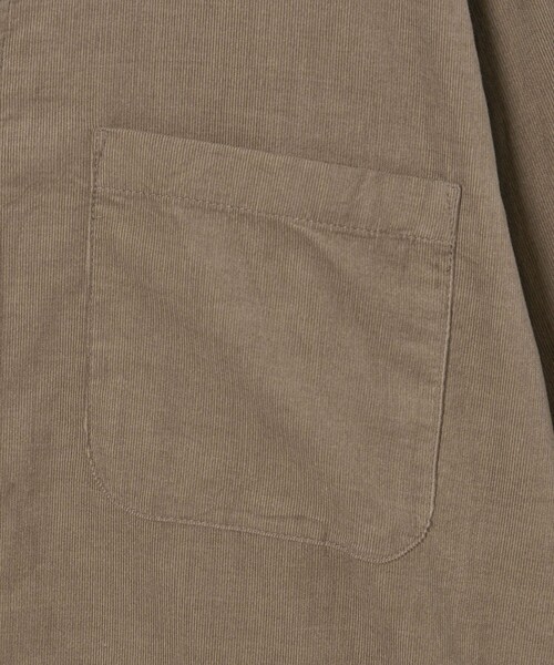 Steven Alan(スティーブンアラン)の「<Steven Alan> マイクロ コーデュロイ オープンカラー オーバー シャツ(シャツ/ブラウス・メンズ・モカ/ブラック・S/M/L/XL)」の19枚目の写真
