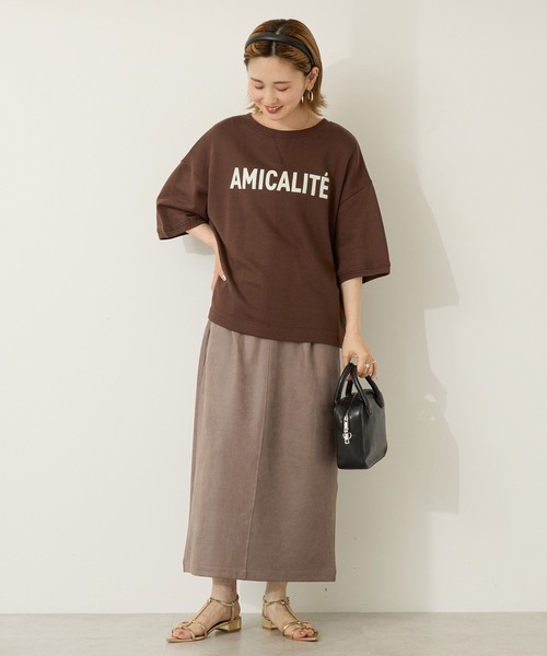 AMERICAN HOLIC(アメリカンホリック)の「アソートロゴルーズドルマンプルオーバー(スウェット・レディース・グレー系その他/ブラウン/ホワイト系その他/チャコールグレー・L/M)」の11枚目の写真