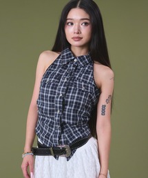 DISPARK/NSレースチェックシャツ