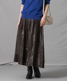 Gready Brilliant AuieF スカート グレー ストライプ ブランド古着】Gready Brilliant｜グレディブリリアンのスカート