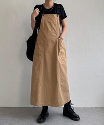 LBC | コットンツイルワークジャンスカ(ワンピース)