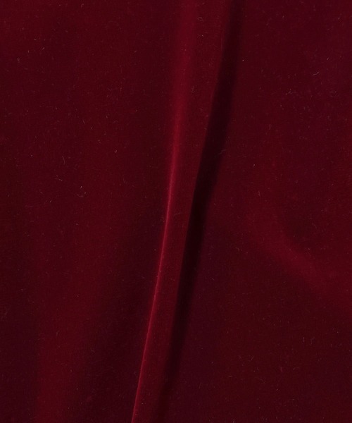 mysty woman（ミスティウーマン）の「【WEB限定】2WAYシアーベロアタンク 594112（タンクトップ・レディース・ブラック/ブラウン/ボルドー/カーキ・FREE）」の11枚目の写真