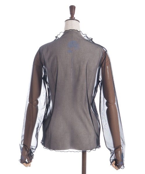 axes femme(アクシーズファム)の「彼岸花プリントシアートップス(Tシャツ/カットソー・レディース・ネイビー/レッド・FREE)」の22枚目の写真