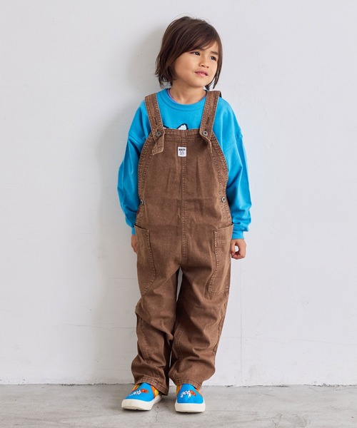 セール】ツイルオーバーオール（サロペット/オーバーオール