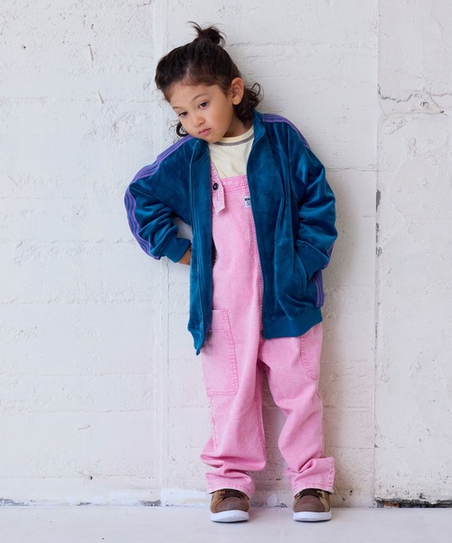 MARKEY'S(マーキーズ)の「ツイルオーバーオール(サロペット/オーバーオール・キッズ・イエロー/ピンク/ブラウン・80/90/95/100/110/120/130/140/150)」の21枚目の写真