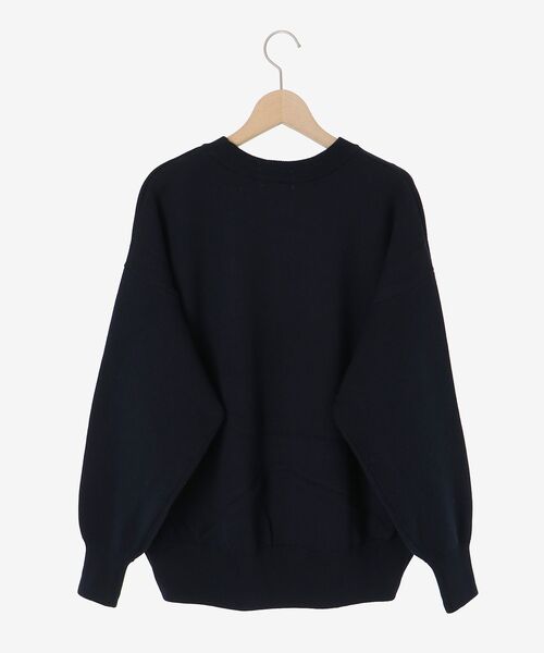 le.coeur blanc（ルクールブラン）の「《手洗い可能》サガラ刺繍クループルオーバー（ニット/セーター・レディース・レッド/ネイビー/キャメル/グレー/アイボリー・38）」の20枚目の写真