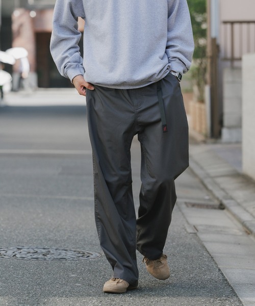 Gramicci(グラミチ)の「Gramicci/グラミチ T/C TWILL WIDE PANT ワイドパンツ(その他パンツ・メンズ・ベージュ/グレイッシュベージュ/チャコール/ブラック/ダークブラウン・XL/L/M)」の3枚目の写真