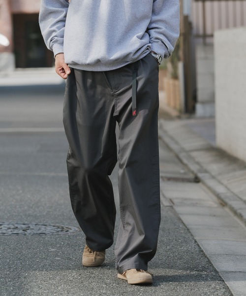 Gramicci(グラミチ)の「Gramicci/グラミチ T/C TWILL WIDE PANT ワイドパンツ(その他パンツ・メンズ・ベージュ/グレイッシュベージュ/チャコール/ブラック/ダークブラウン・XL/L/M/2XL)」の22枚目の写真