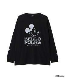 MANASTASH | MANASTASH/マナスタッシュ/MICKEY L/S TEE HELLO FOLKS(Tシャツ/カットソー)