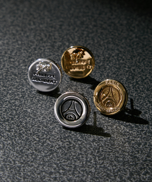 PHILIPPE AUDIBERT（フィリップ オーディベール）の「【PHILIPPE AUDIBERT 】PSG Eiffel earrings BO4427 : AR/OP（ピアス（両耳用）・メンズ・ブロンズ/シルバー・FREE）」の4枚目の写真