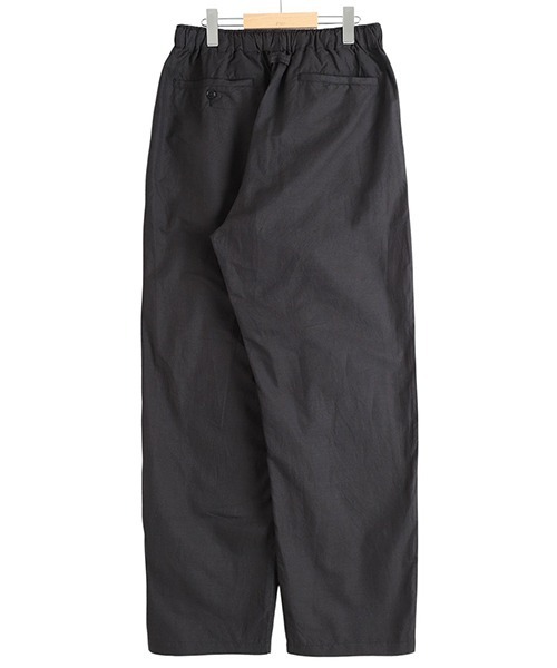 パンツ grancy Button Layered Nylon Pants GRANCY】Button Layered Design Nylon Pants / ボタンレイヤード