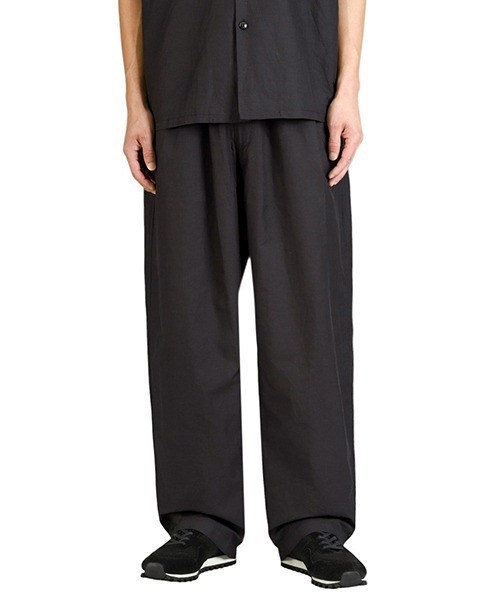 GOLD（ゴールド）の「GOLD / ゴールド：COTTON / RAMIE BROAD EASY PANTS：25B-GL42571[MUS]（その他パンツ・メンズ・ブラック・L/M）」の7枚目の写真