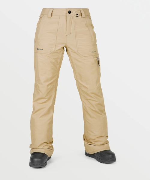 VOLCOM（ボルコム）の「【VOLCOM/ボルコム】 Womens Knox Insulated Gore-Tex Pants /ゴアテックススキースノーボードパンツ（その他パンツ・レディース・サンドベージュ・MEDIUM/SMALL）」の3枚目の写真