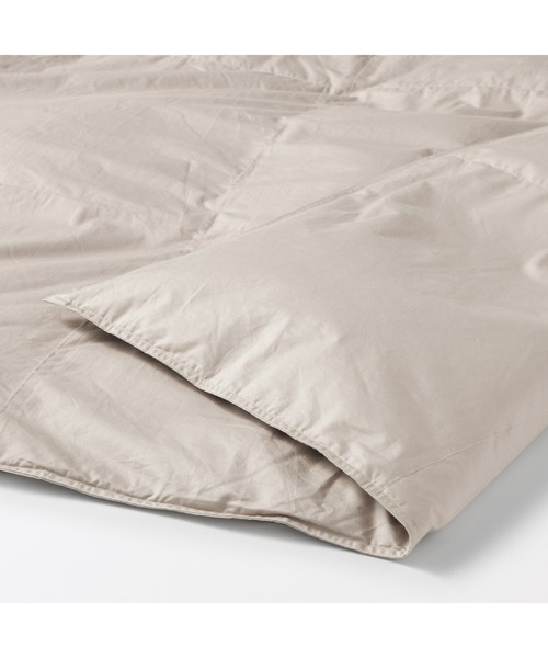 カバーがなくても使える 洗える羽毛薄掛ふとん／S 150