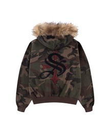 SUPPLIER(TvC[)̃Wbvt[fBbFaux Fur Cross Zip HoodiebSUPPLIER(p[J[)