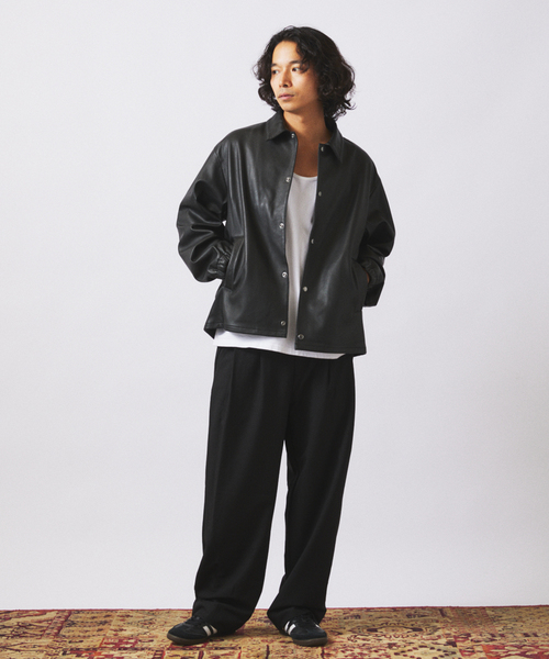 ラムレザー コーチジャケット（ライダースジャケット）｜JOURNAL