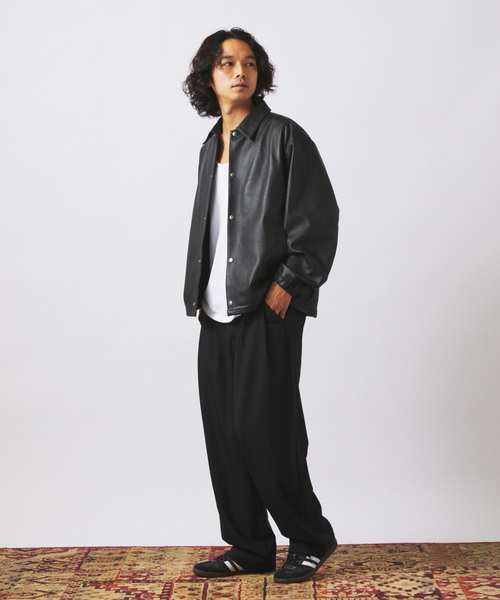 ラムレザー コーチジャケット（ライダースジャケット）｜JOURNAL