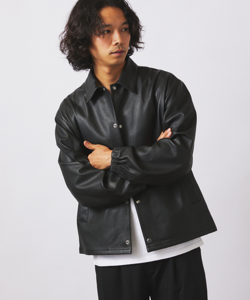 ラムレザー コーチジャケット（ライダースジャケット）｜JOURNAL