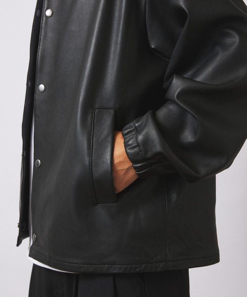 ラムレザー コーチジャケット（ライダースジャケット）｜JOURNAL