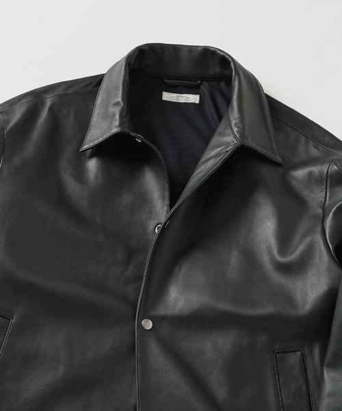 ラムレザー コーチジャケット（ライダースジャケット）｜JOURNAL